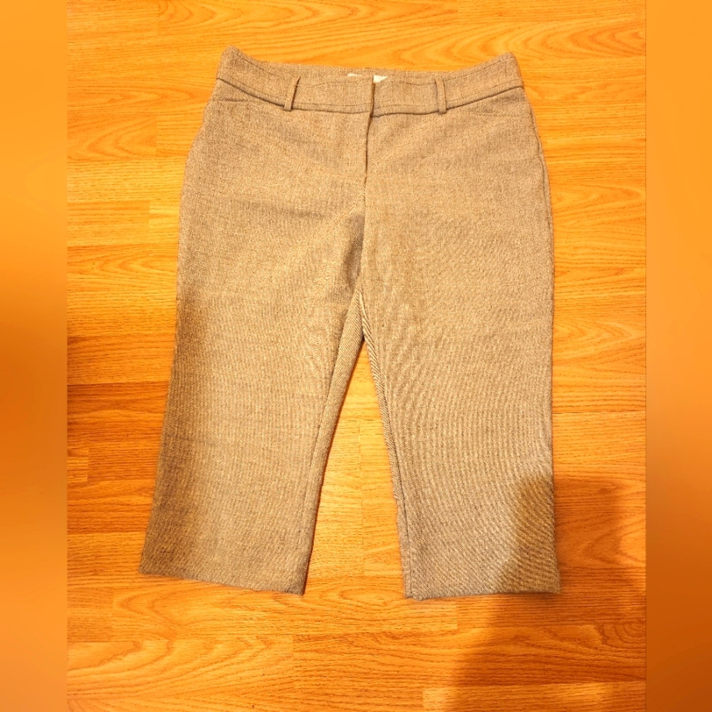 Ricki's size 10 cropped wide legged grey pants.